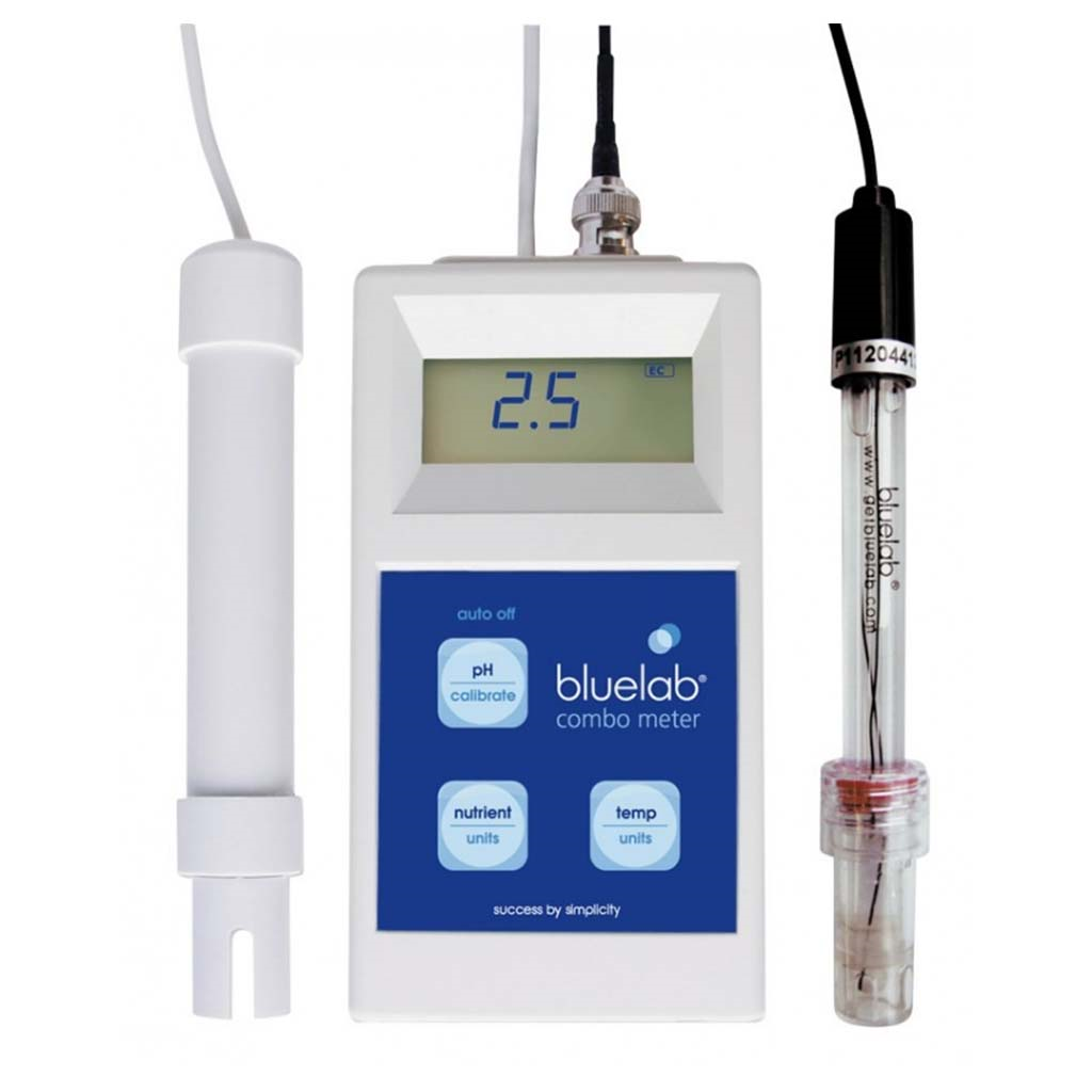 Bluelab Combo Meter – Alles-in-één pH-, EC- en Temperatuurmeter