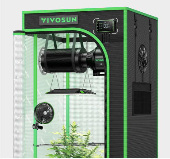 vivosun giy-sgs-22 pro slimme kweektent smart grow tent pflanzenzelt 2x2