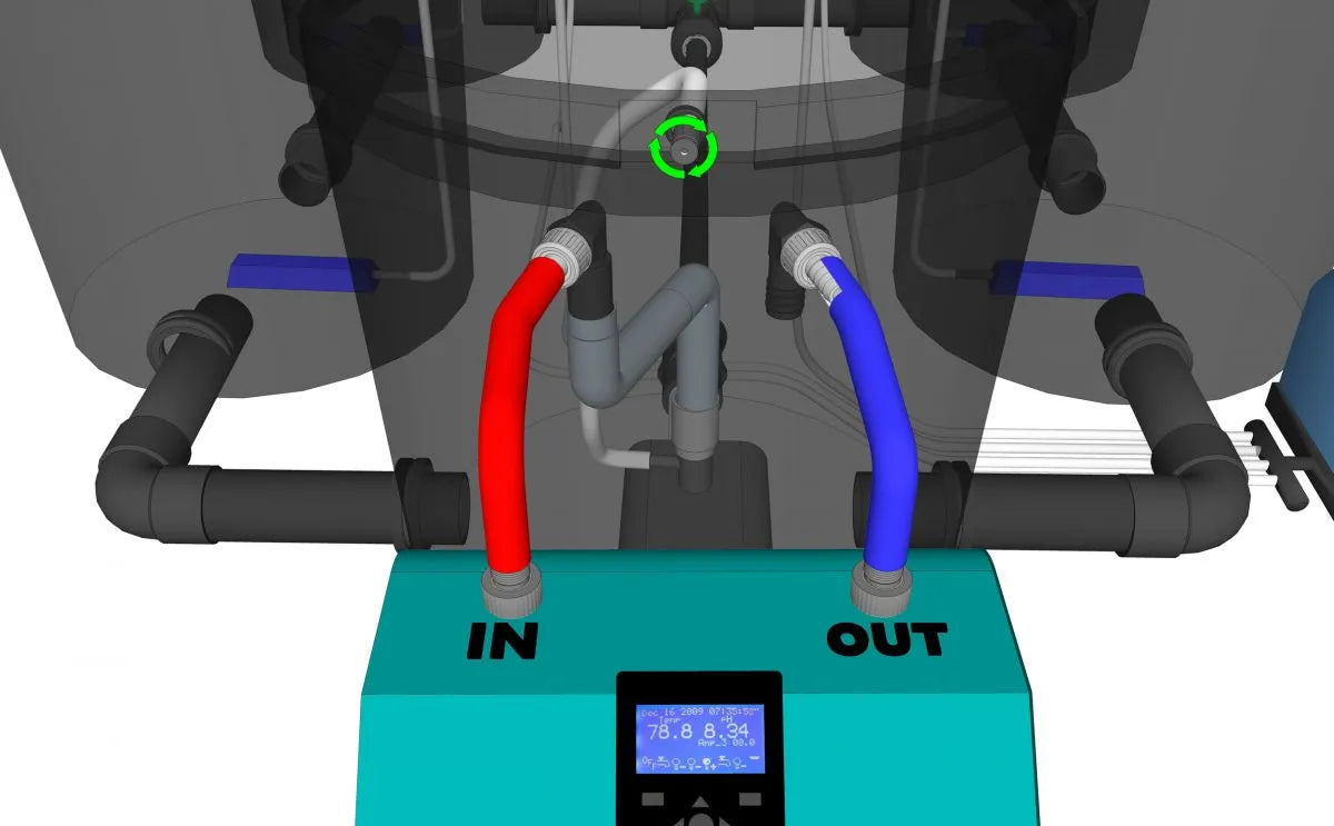 TECOPONIC HY1000 Water Chiller – Voor Tanks tot 1000 Liter 
