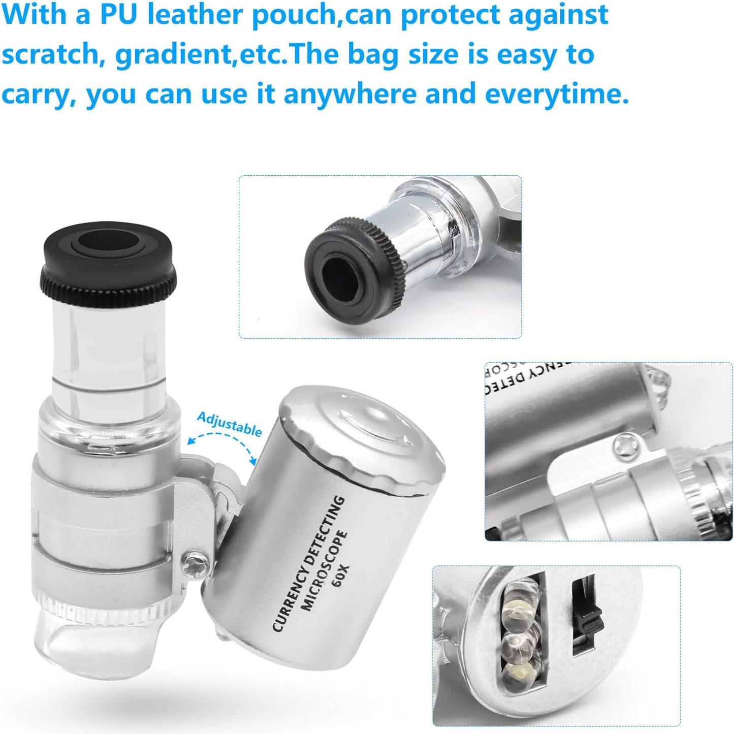 60x Mini-LED Microscoop