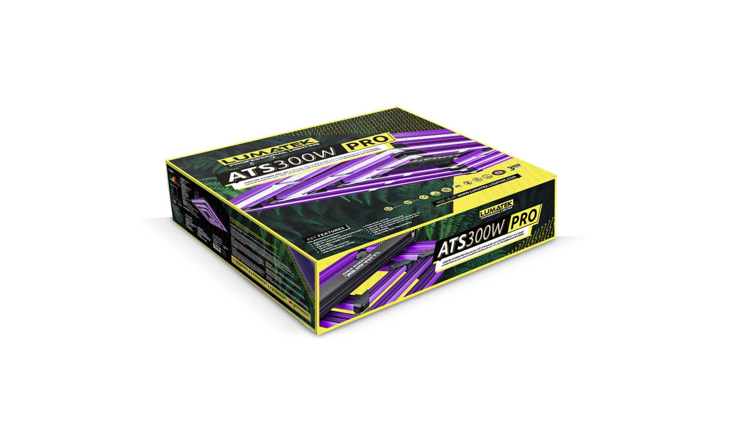 lumatek attis ats pro 300w high efficiency led grow light 2.7 µmol/j