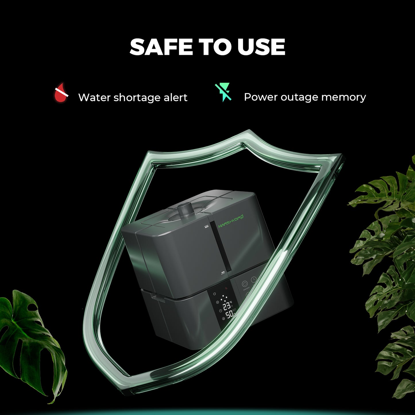 mars hydro 5l smart luchtbevochtiger cool mist hydroponics indoor plants