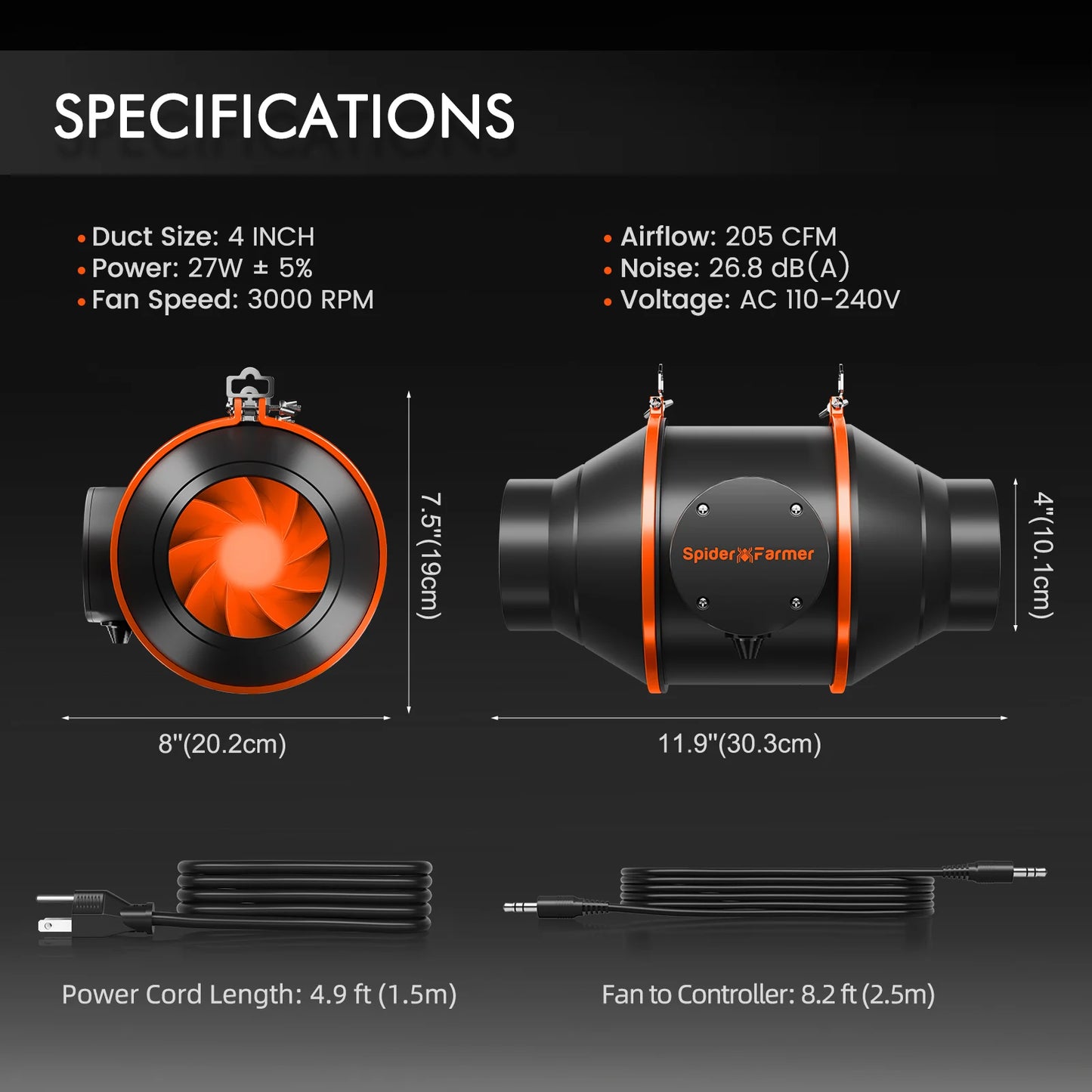 Spider Farmer SF1000EVO Kweek Tent Kit Compleet 70x70x160 100W 3.14 umol/J Speed Controller/Smart Monitor Grow Kit