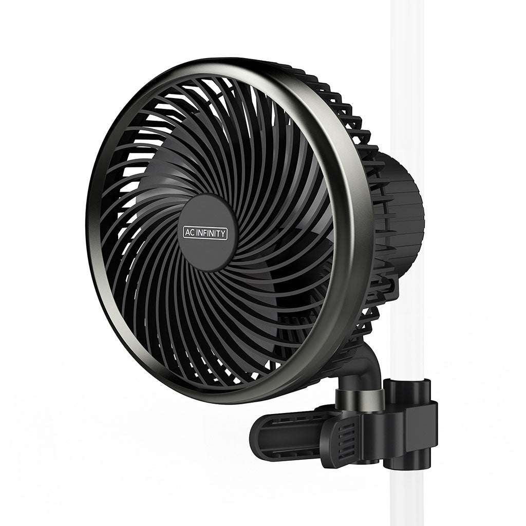 AC Infinity CLOUDRAY S6 – Grow Tent Clip Fan 150 mm met 10 Snelheden, EC-Motor, Auto Oscillation