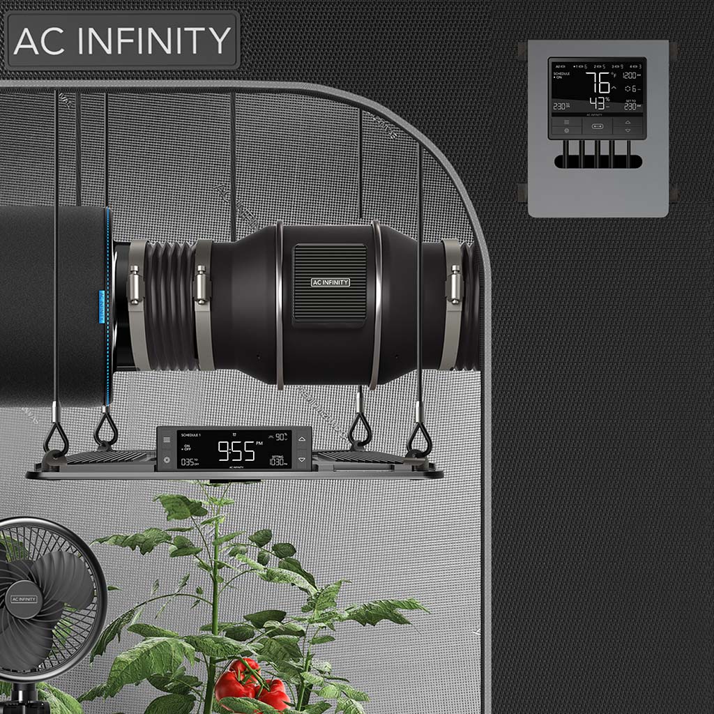 ac infinity controller 69 pro smart controller hydroponics indoor vier apparaten