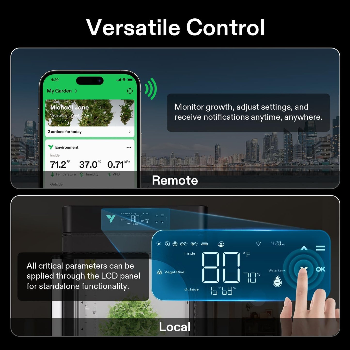 Vivosun VGrow Smart Grow Box