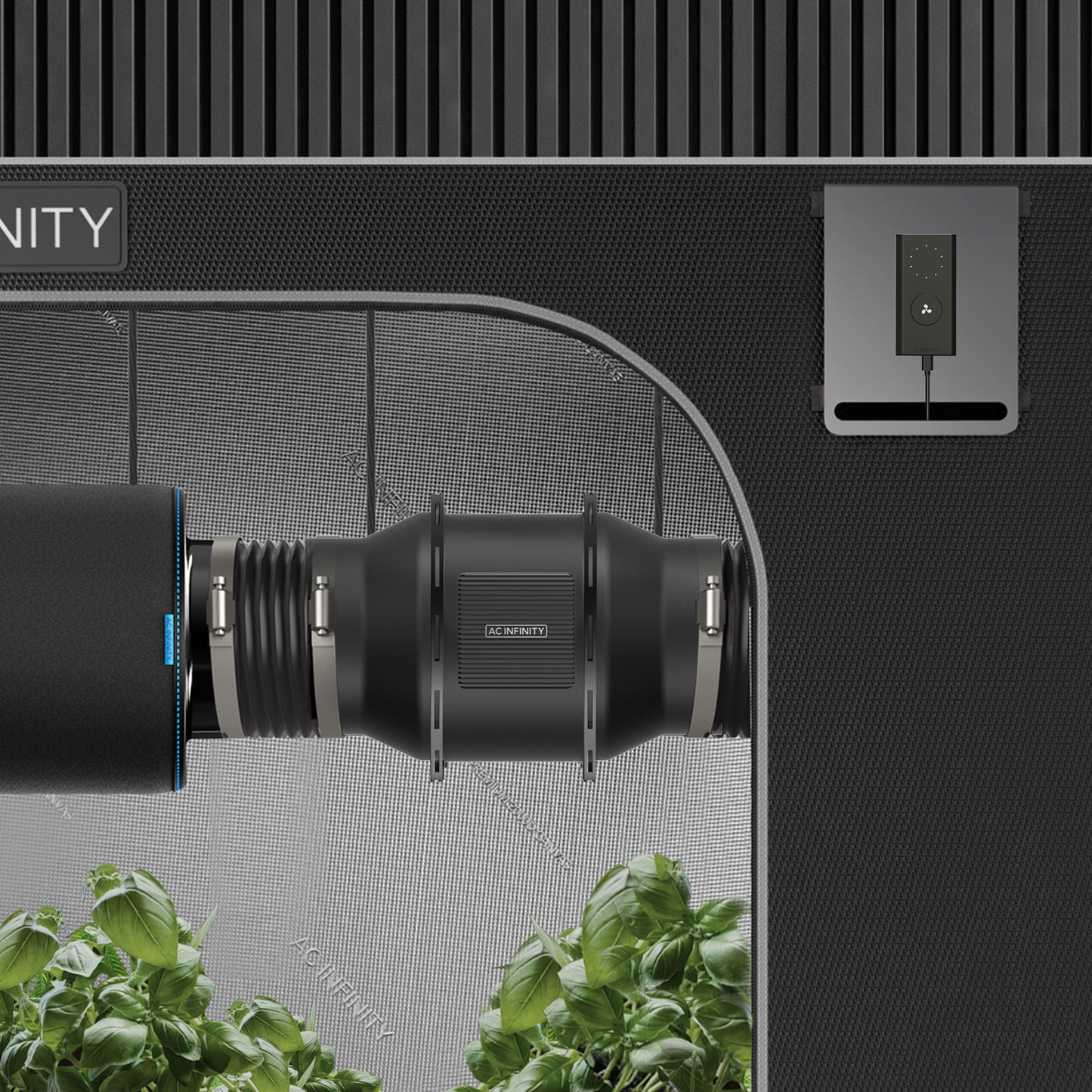 AC Infinity CLOUDLINE A6 kweektent ventilatie ventilator systeem / grow tent ventilation fan system / Growzelt Lüftungssystem Ventilator