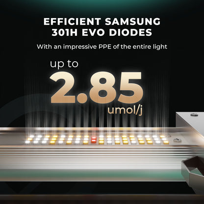 mars hydro fc4800 evo dimbare led kweeklamp 480w smart grow light hydroponik