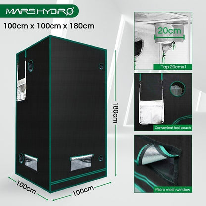 Mars Hydro 100x100x180 Grow Tent specs