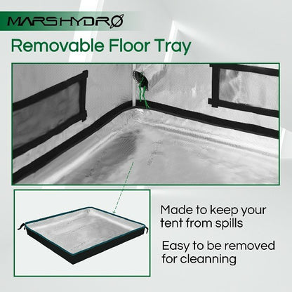 Mars Hydro 100x100x180 Grow Tent tray