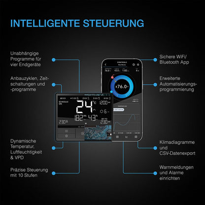 ac infinity grow tent pro 120x120x200 complete kit smart kweektent wifi zelt