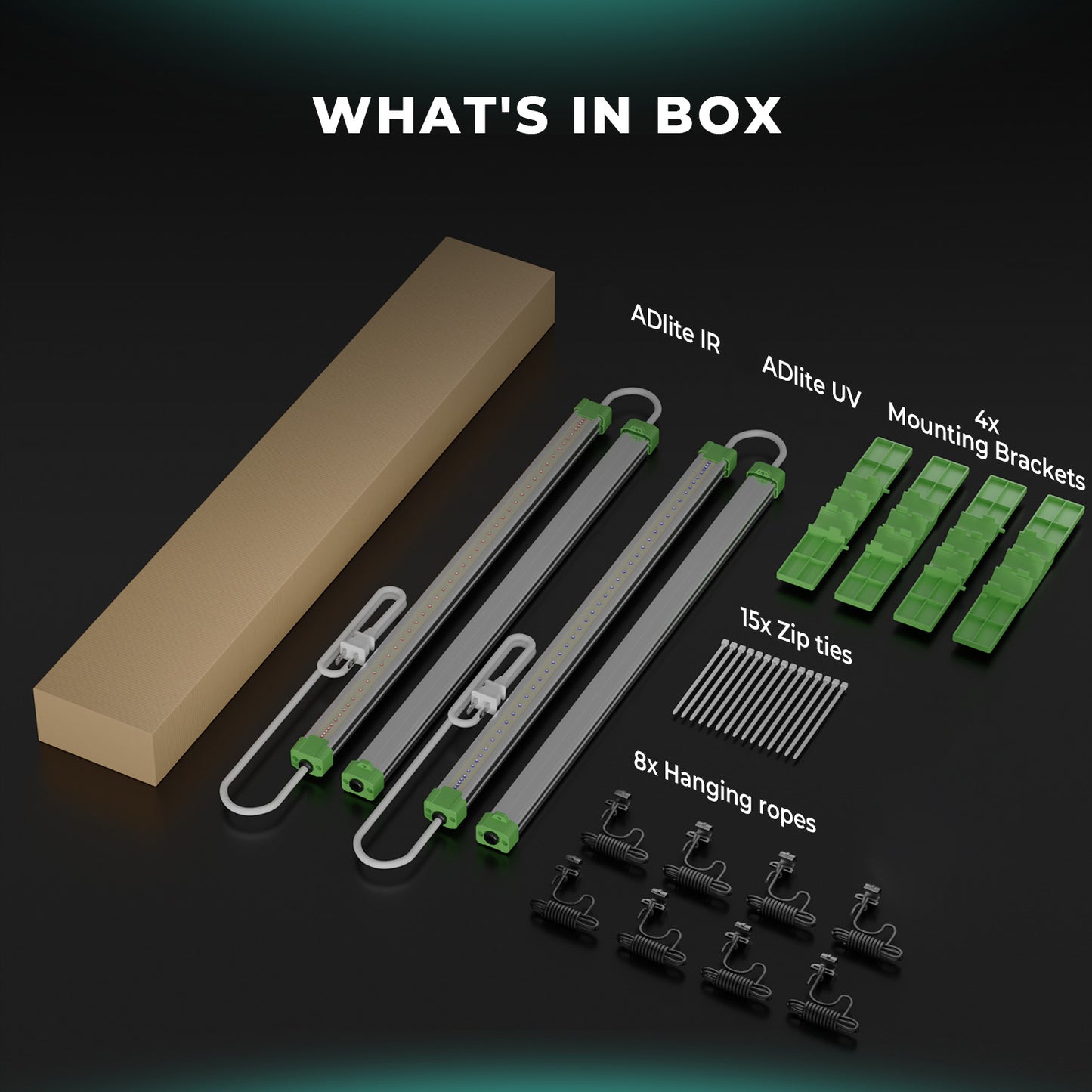 mars hydro 2025 adlite uv30 ir15 smart led verlichting kweekapparatuur grow tent zelt