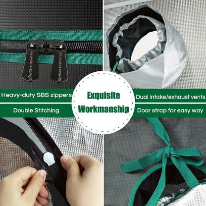 mars hydro 150x150x200 complete kweektent indoor hydroponics pflanzenzelt