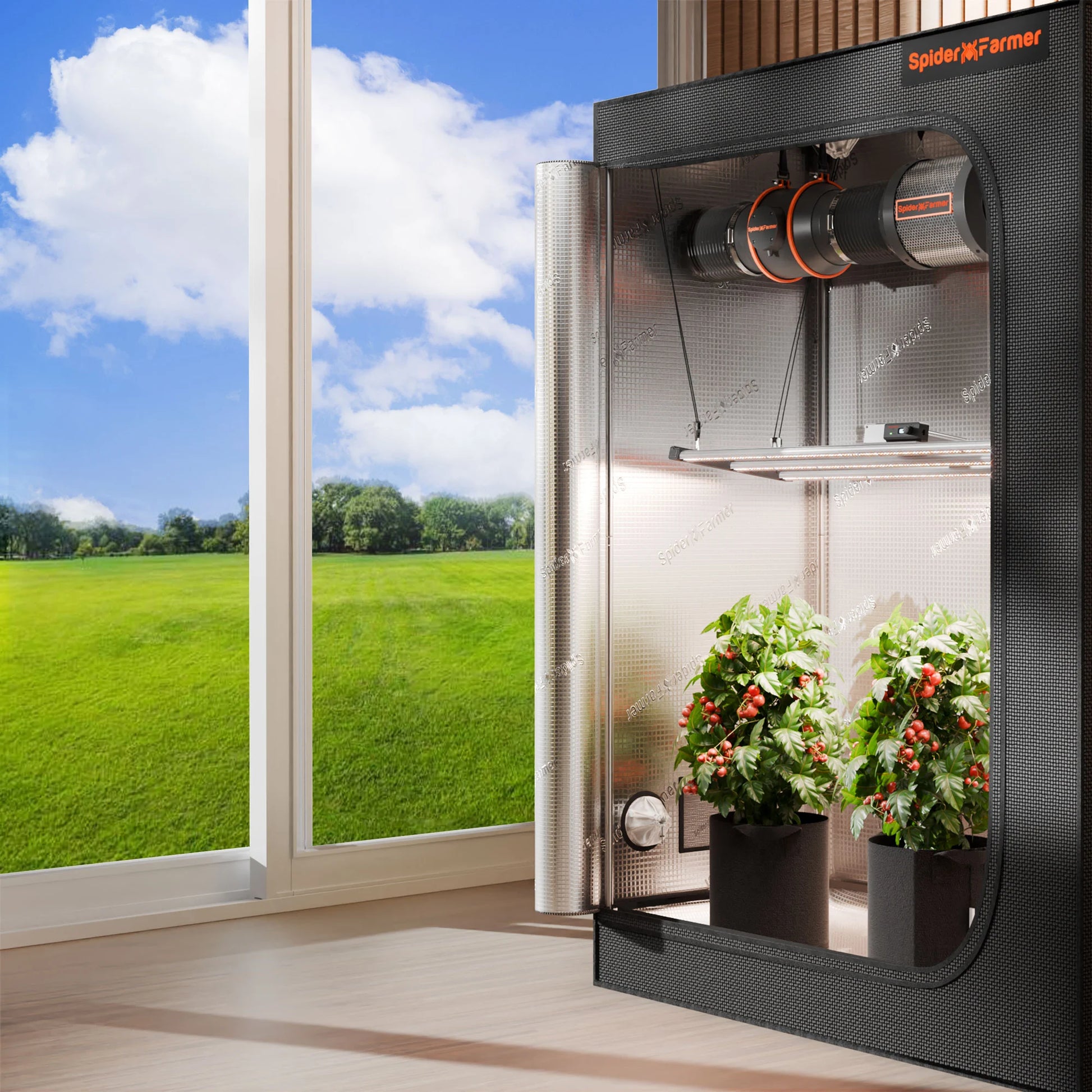 spider farmer g4800 full spectrum grow light indoor plants hydroponik