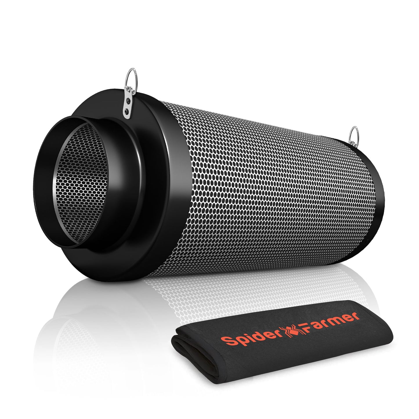 spider farmer 4 inch koolstoffilter ventilatie accessoire grow tent aktivkohlefilter