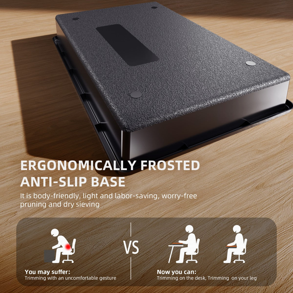 trimming tray voor cannabis en kruiden – oogst hulpmiddel – Trimmen Zubehör Kräuter