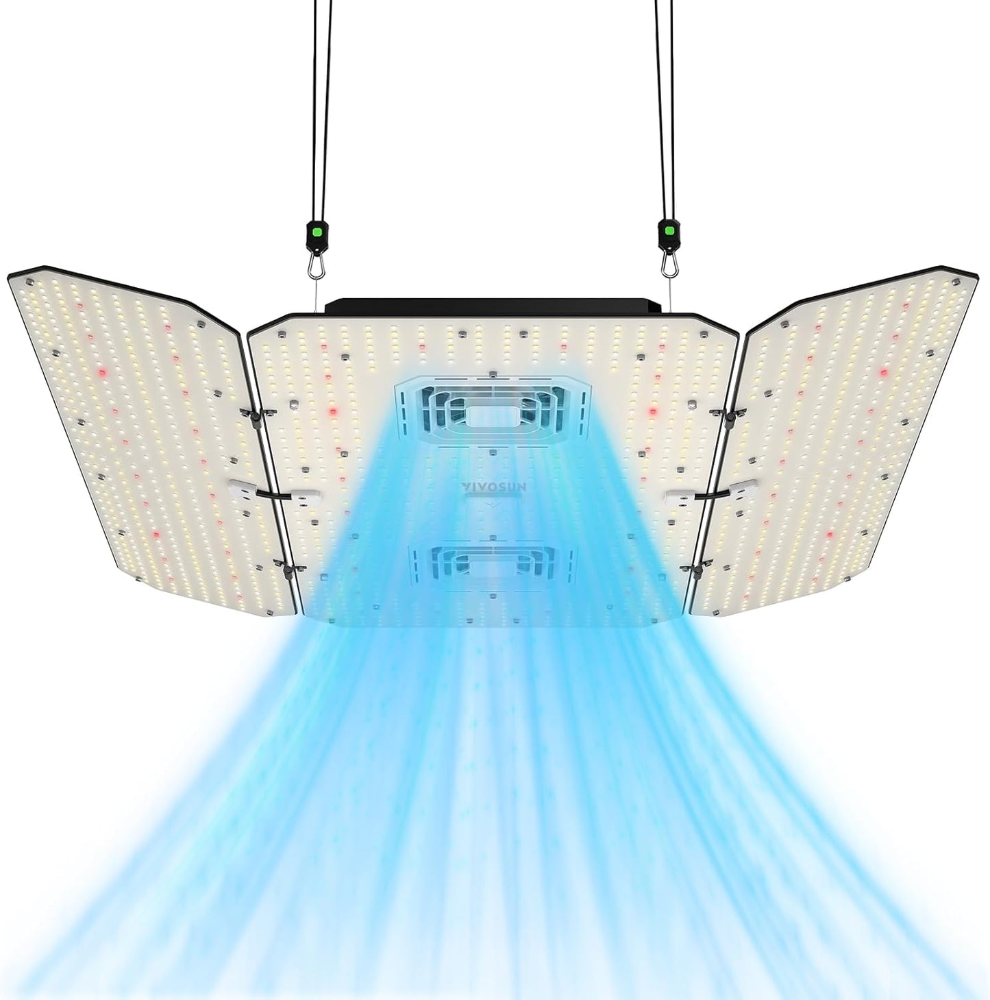 vivosun aerolight wing aw400se dimbare led kweeklamp 400w smart grow light