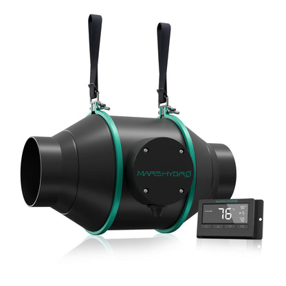 Mars Hydro 6 inch inline duct fan ventilator | 6 inch inline duct fan | 6 Zoll Inline Ventilator