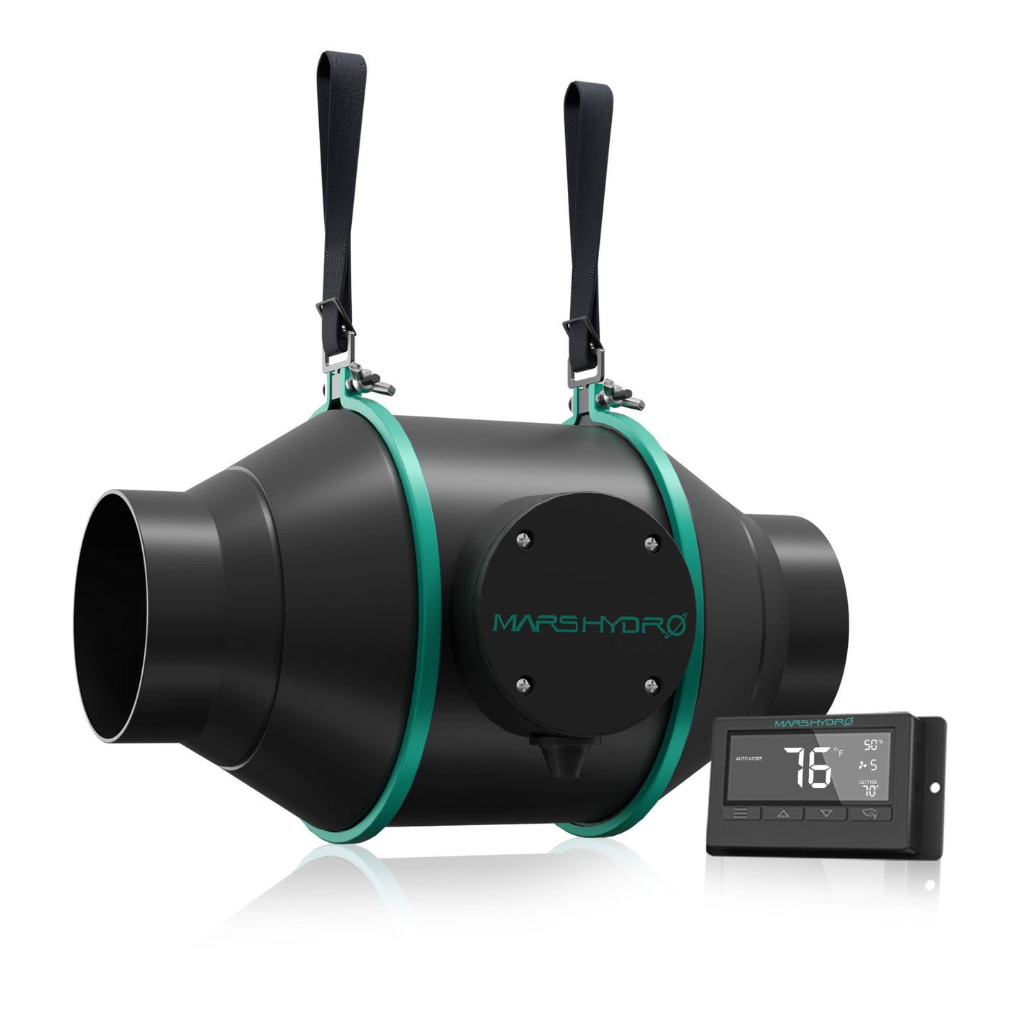 Mars Hydro 4 inch inline fan met speed controller | 4 inch inline fan with speed control | 4 Zoll Inline Ventilator mit Drehzahlregler