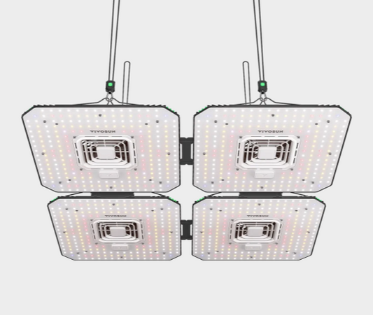 Vivosun 4-Pack AeroLight A100 LED Grow Light 100W
