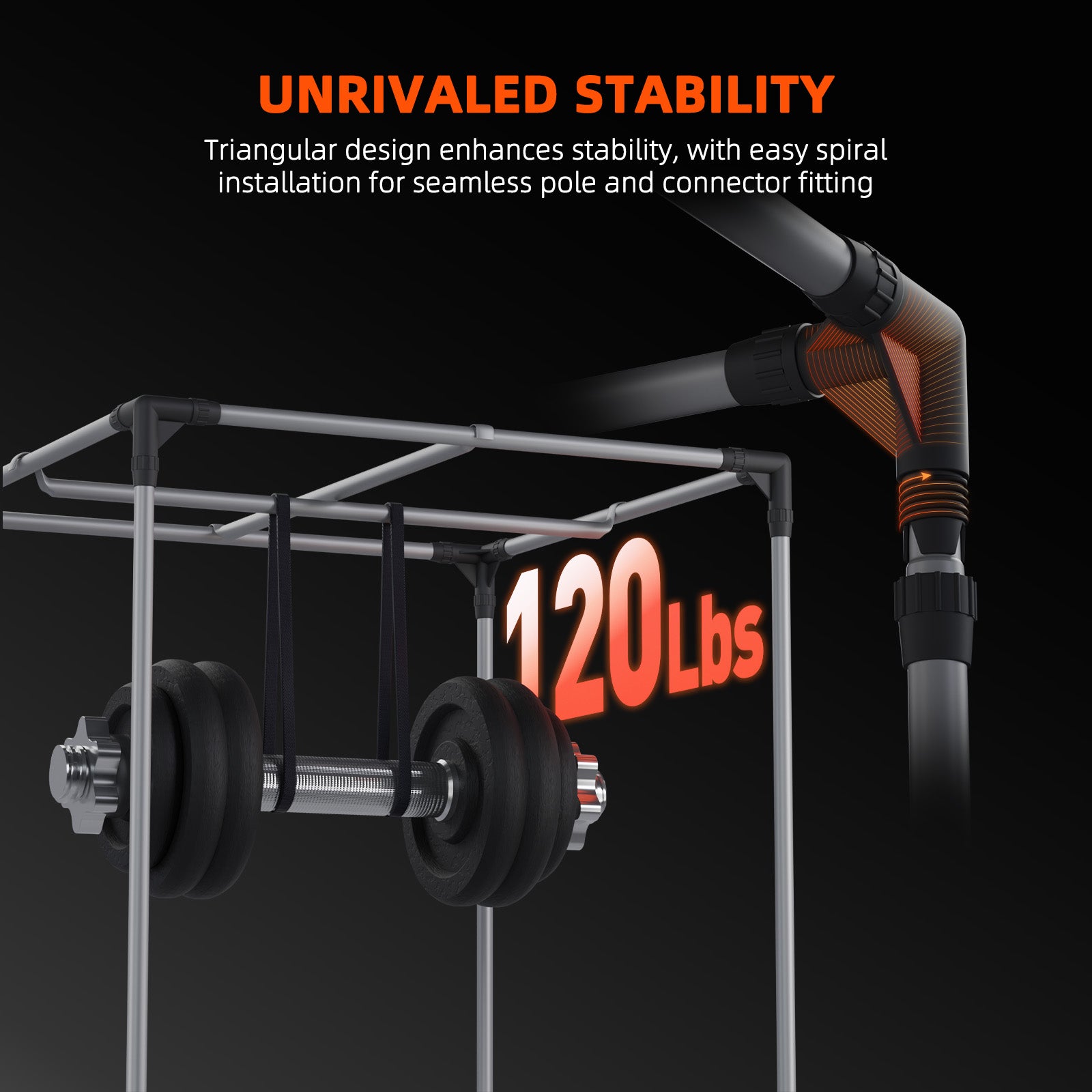 Duurzame stalen frame constructie | Steel frame grow tent | Growzelt mit Stahlrahmen