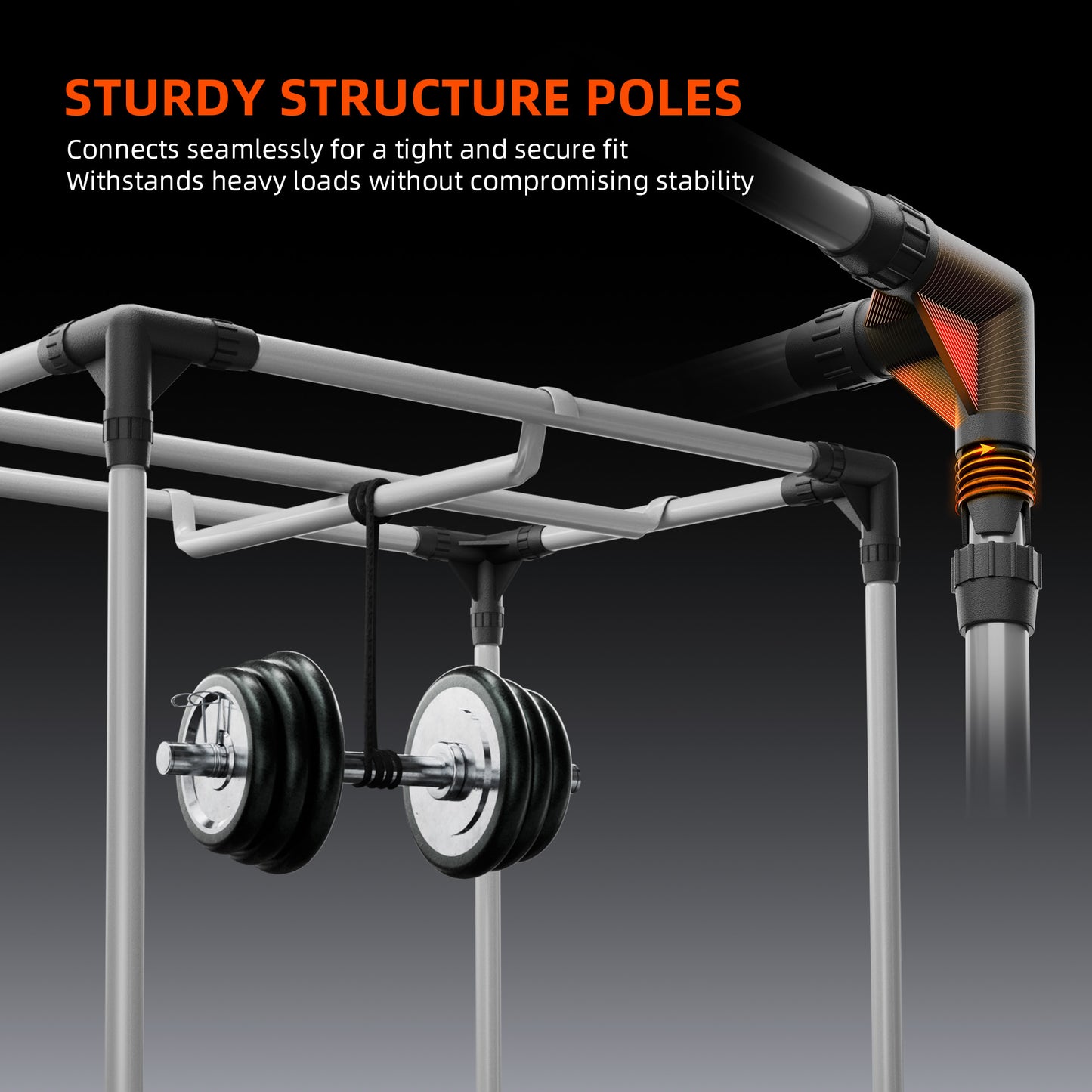 Kweektent met observatievenster | Grow tent with observation window | Growzelt mit Sichtfenster
