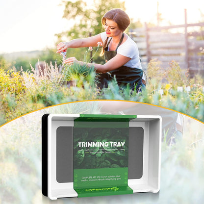 Naturehydro Trimming Tray/Shake Tray met Dry Sift Tools Trim Bin&nbsp;