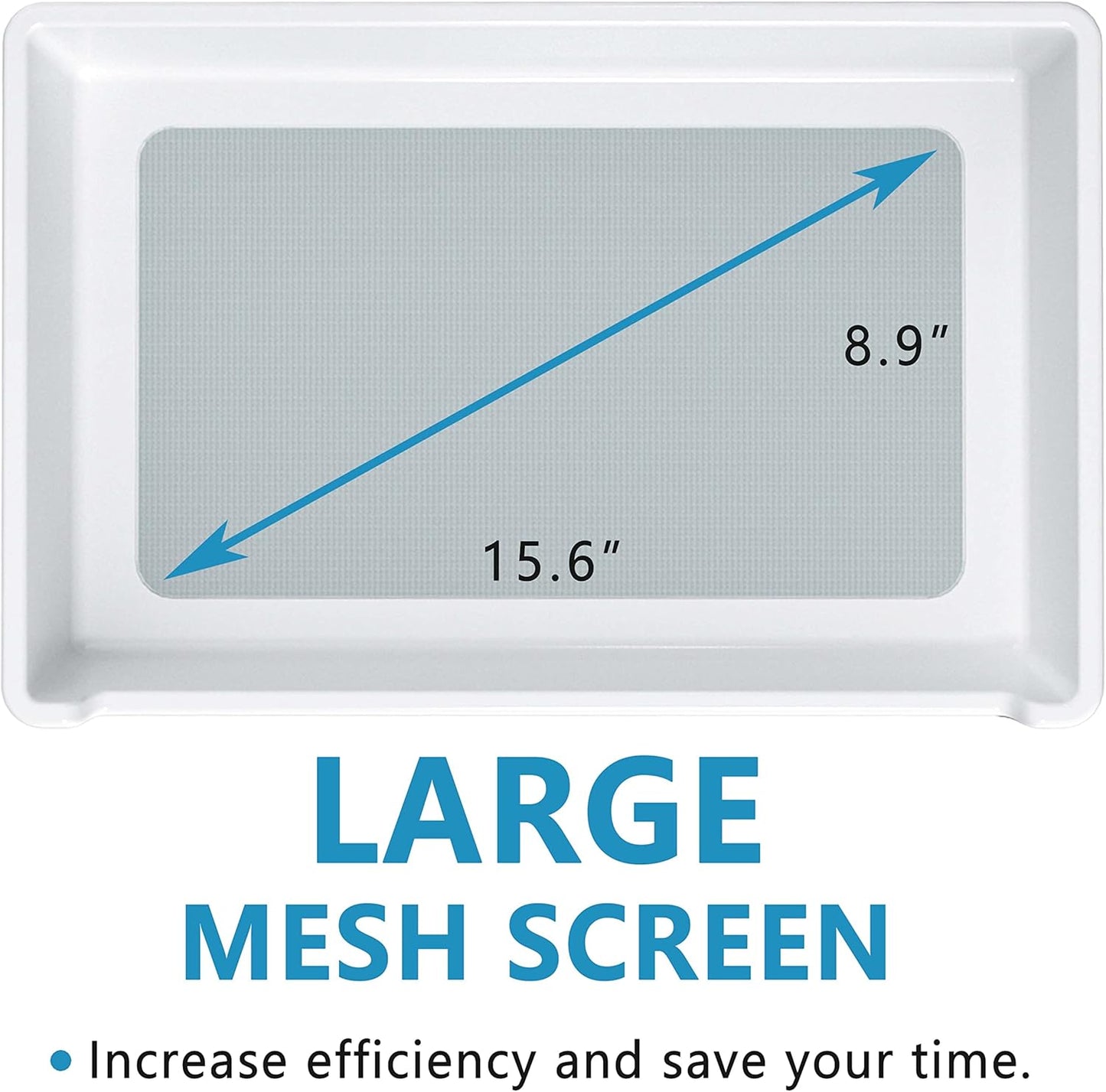 Naturehydro Trimming Tray/Shake Tray met Dry Sift Tools Trim Bin&nbsp;