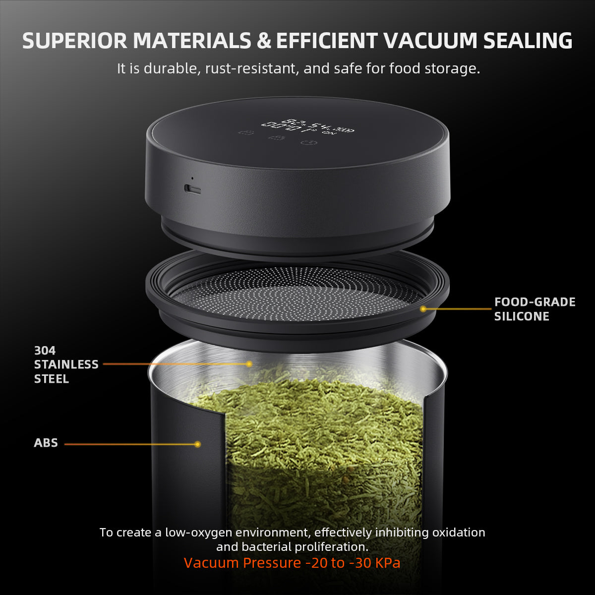 spider farmer curing jar – slimme bewaarpot met sensor – Smarte Aufbewahrung Glas