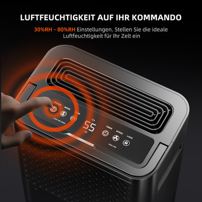 Spider Farmer ontvochtiger met RJ12 aansluiting | Spider Farmer dehumidifier with RJ12 connection | Spider Farmer Luftentfeuchter mit RJ12-Anschluss