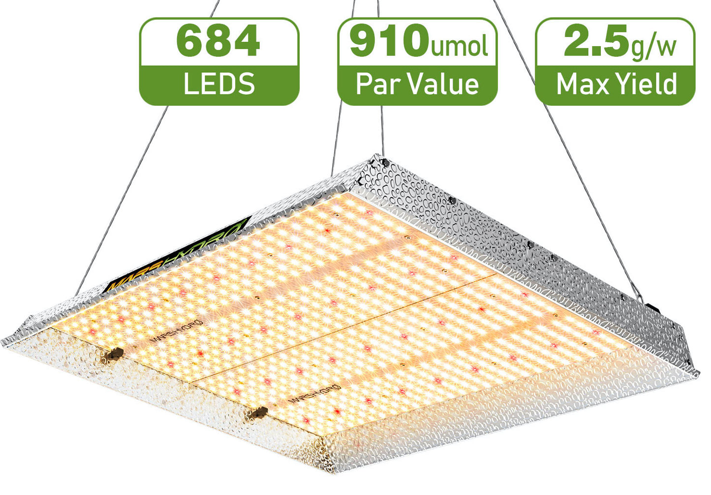 MARS HYDRO TSW 2000 (dimbar) 2,6µmol/J 300W LED-blomlampa/Quark-ljus