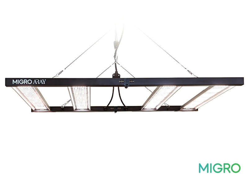 migro array 4x4 2.7µmol/j 500w dimbaar full spectrum led kweeklamp grow light led zuchtlampe