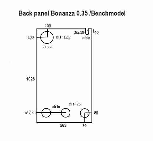 gtools bonanza 176x61x61 cm lege kweektent empty grow tent hydroponik