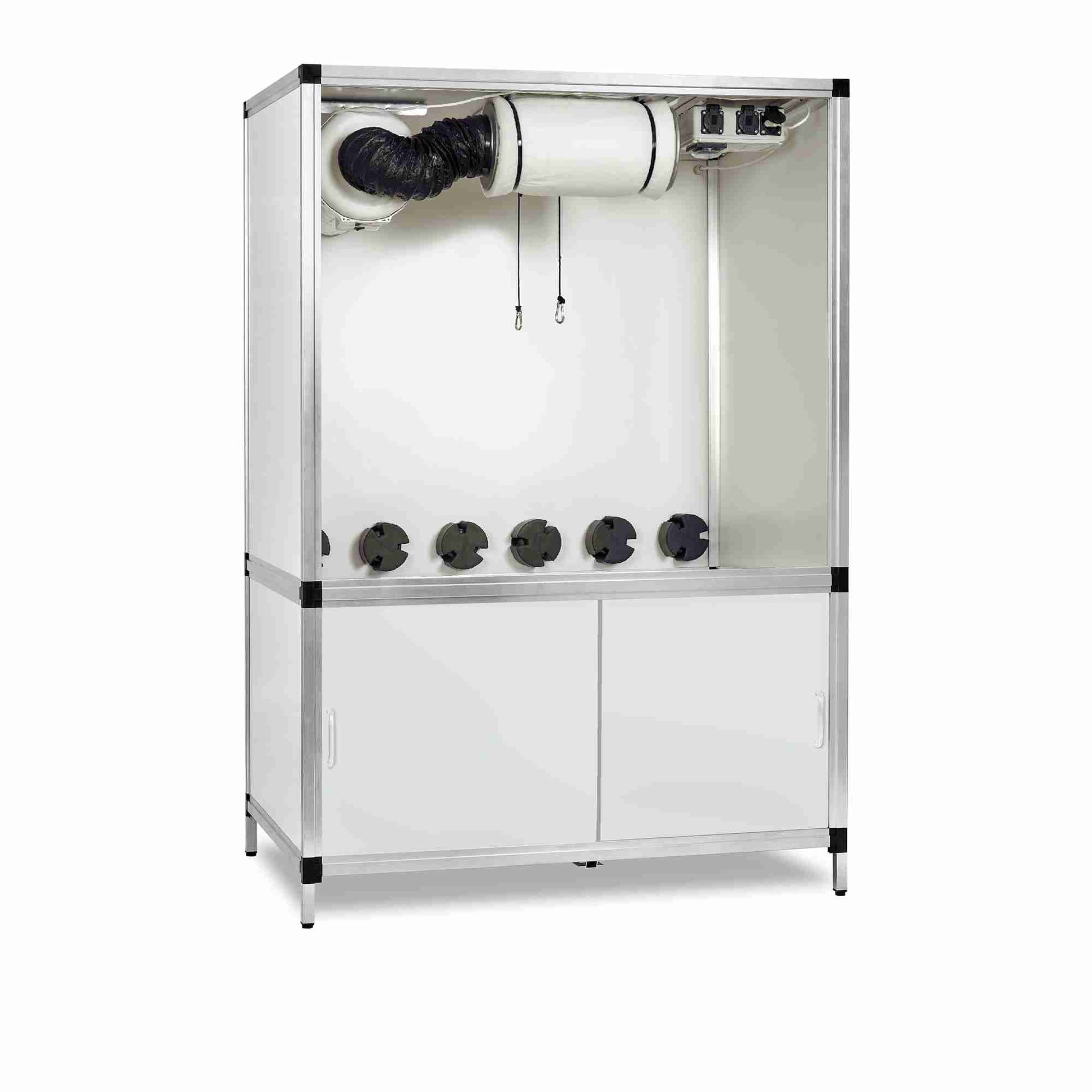 gtools bonanza clima 1m2 kweektent grow tent 3-in-1 irrigationsystem zelt