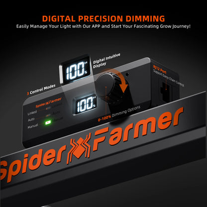 spider farmer se5000 full spectrum led grow lamp energieeffizient indoor