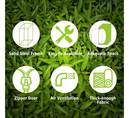 spider farmer 120x120x200cm kweekruimte tent reflecterende binnenplanten grow tent