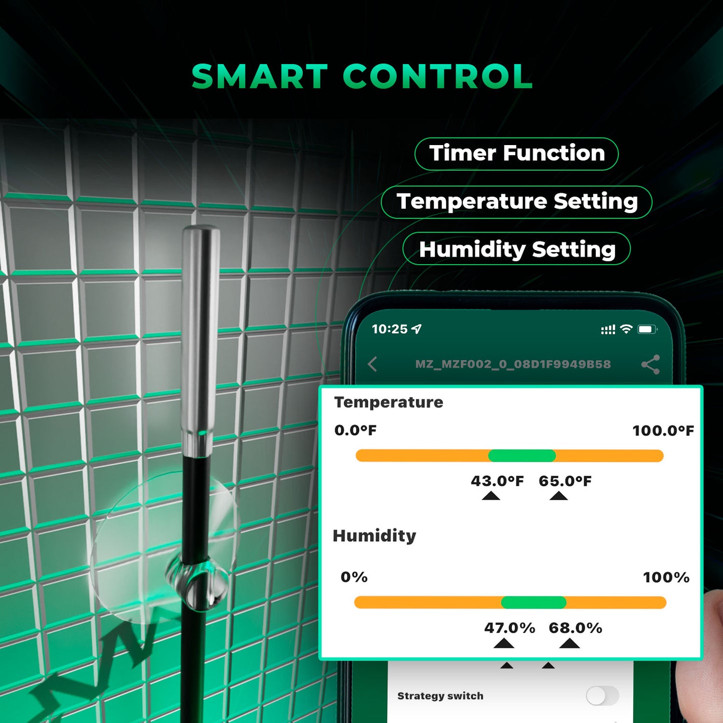 Mars Hydro iFresh 4-tommer komplet blæsersæt med appkontrol