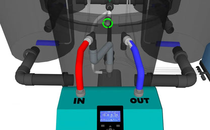 TECOPONIC HY500 Water Chiller – Voor Tanks tot 500 Liter