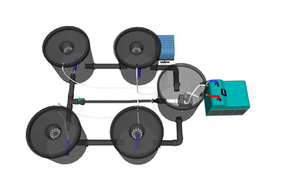 TECOPONIC HY150 Water Chiller – Voor Tanks tot 150 Liter