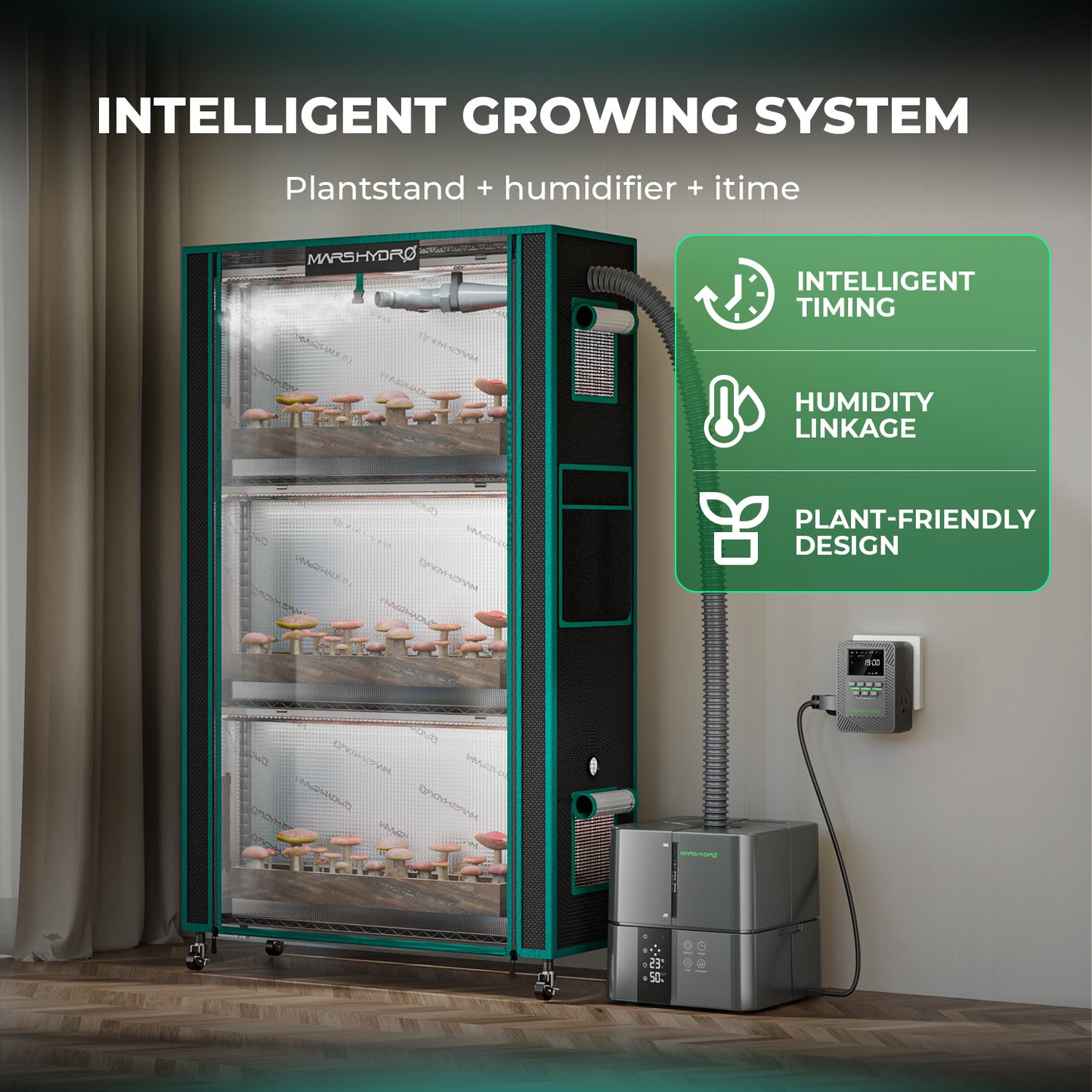 Mars Hydro hydroponische tent / hydroponic grow system / Hydrokultur Zelt