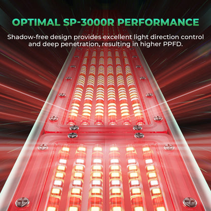 mars hydro sp3000r 2024 full spectrum led grow light dimbaar indoor hydroponik