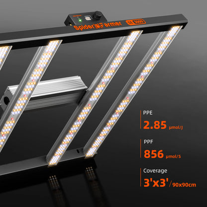 spider farmer se3000 full spectrum led groeilamp dimbaar kweektent indoor garden