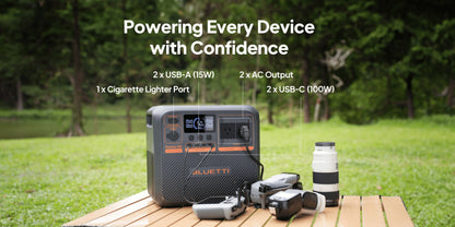 Bluetti Premium 200 V2 – Krachtige Portable Power Station
