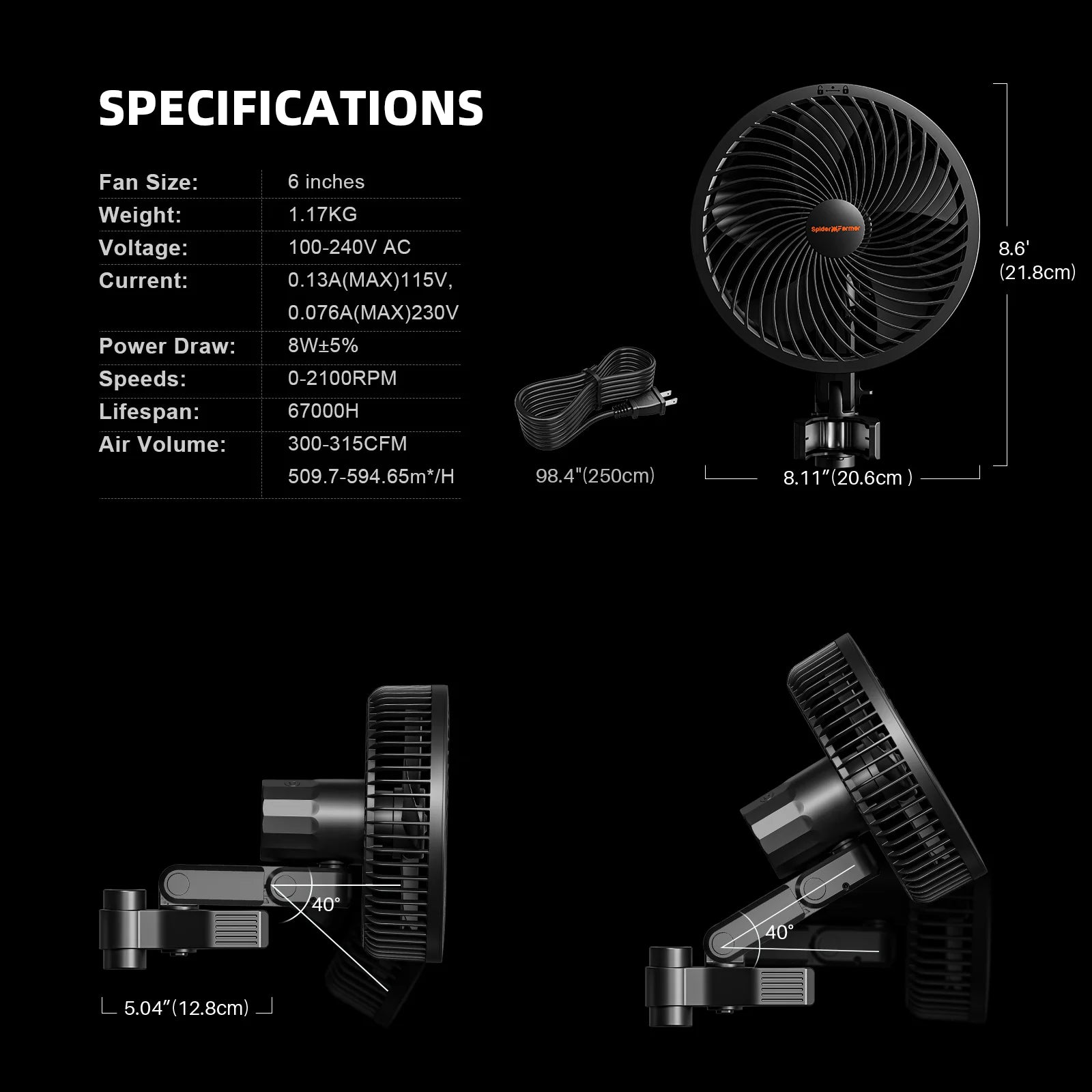 spider farmer g4500 complete kweektent kit smart climate control led 320w indoor garden