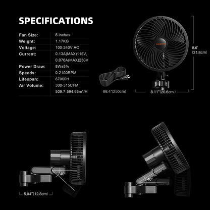 Spider Farmer G8600 Geautomatiseerde Kweek Tent Kit Compleet – 150×150×200 cm Tent + 800W LED + 6” Ventilatie + Clipfan + GGS App Controller