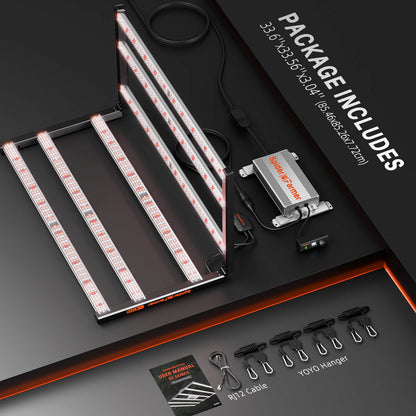 480w led kweeklamp met ggs controller | 480w led grow light with ggs controller | 480w led pflanzenlampe mit ggs controller