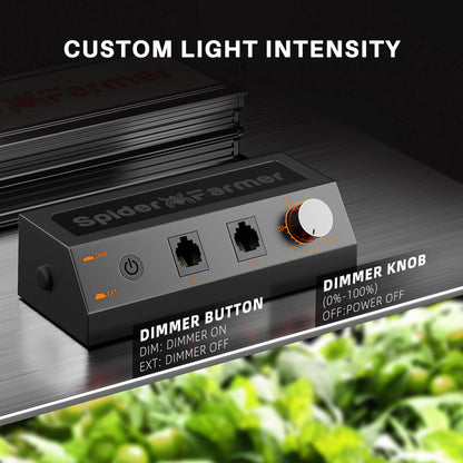 spider farmer sf1000 evo led kweeklamp indoor plants hydroponic system