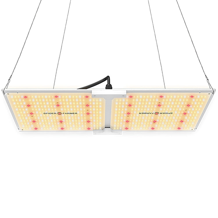 spider farmer sf2000 evo led kweeklamp 3,14 µmol/j full spectrum smart grow light