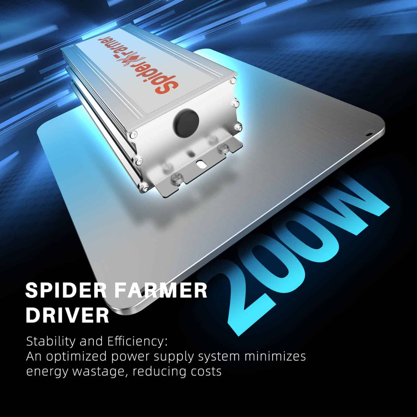 Spider Farmer SF2000 EVO 3.14µmol/J 200W