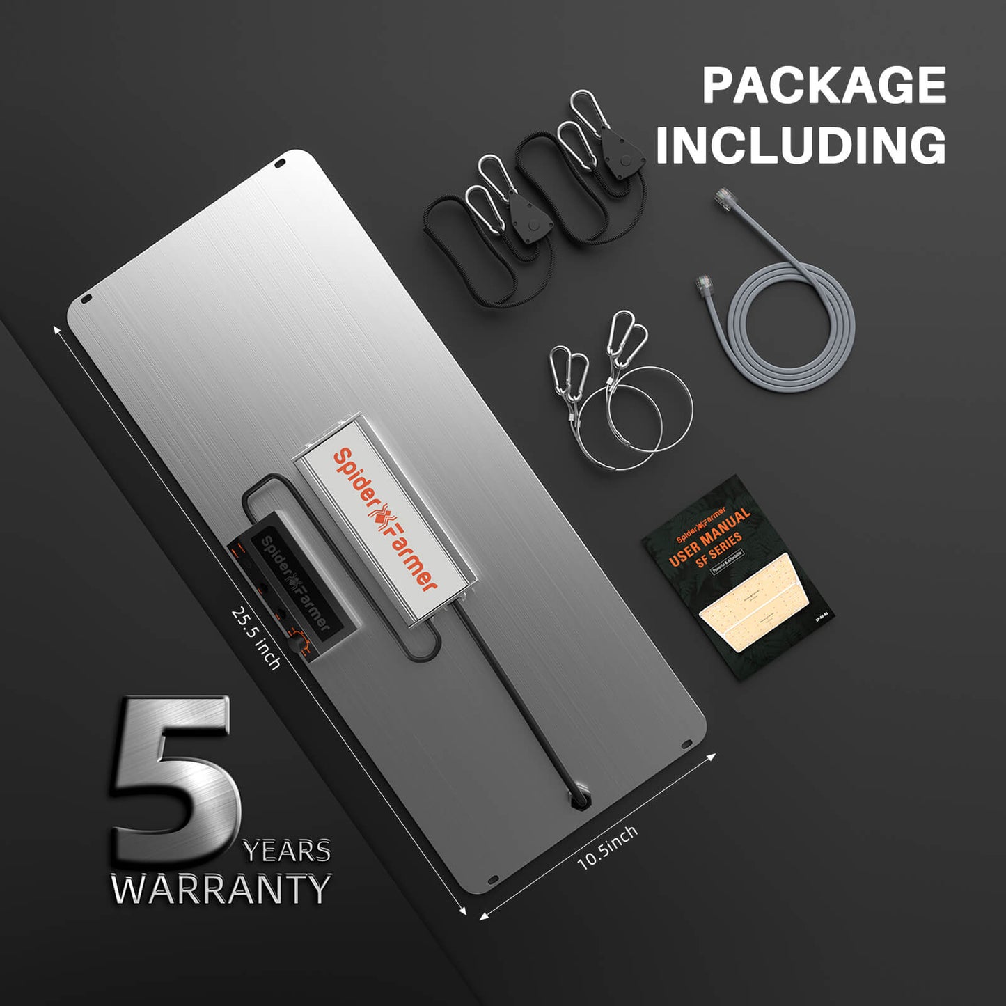 spider farmer sf2000 evo smart grow controller led kweeklamp indoor plants